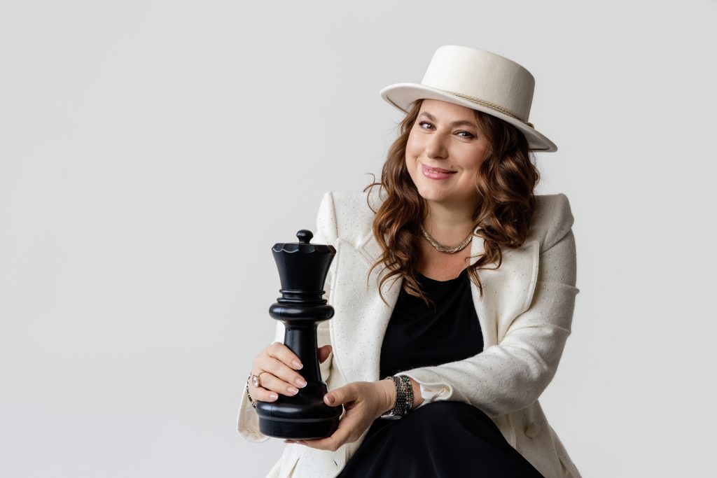 portréfotózás Polgár Judit